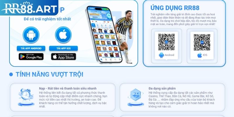 Tải app cho IOS/Android